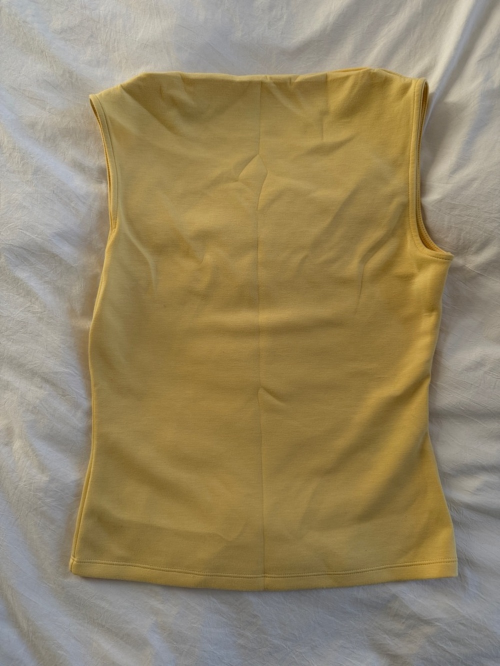 Banana Republic Yellow Strapless Top